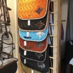 Tapis de selle Jumpin panel couleurs, matériel équitation et équipement cavalier, la Sellerie d'Alfred en Dordogne.