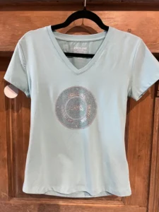 T-Shirt GAETAG Turquoise TS EQUILINE