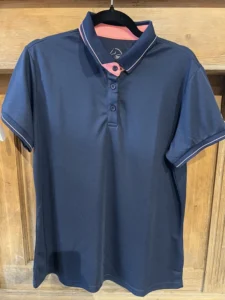 Polo Classico bleu XL HKM