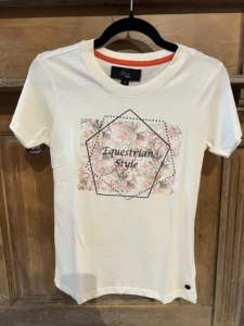 T-Shirt SAVONA couleur Vanille HKM