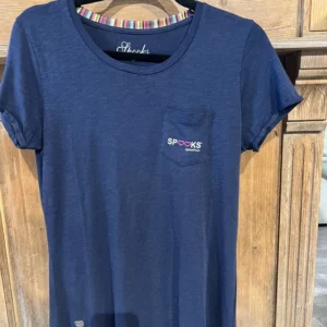 T-Shirt Mika bleu marine S SPOOKS