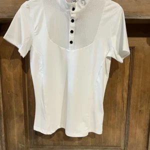 Polo de concours manches courtes AMALFI blanc XS LAURIA GARRELLI