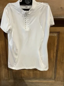Polo de concours manches courtes Junior GLAM KIDS HKM