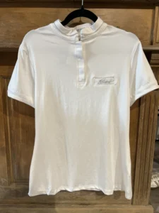 Polo de concours manches courtes OPHELIE blanc XL JUMP'IN