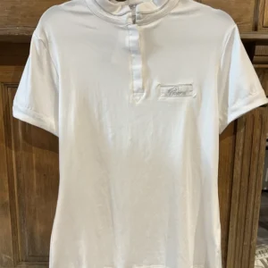 Polo de concours manches courtes OPHELIE blanc XL JUMP&rsquo;IN