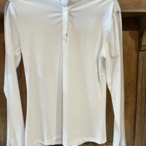 Polo de concours manches longues PANNIE BLANC TM HARCOUR