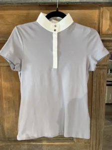 Polo de concours manches courtes dapple grey ELIZZYE EQUILINE
