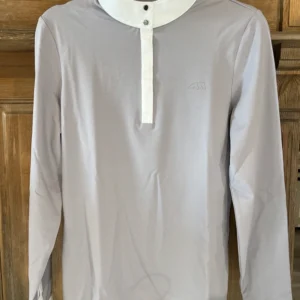 Polo de concours manches longues dapple grey ELIZZYE EQUILINE