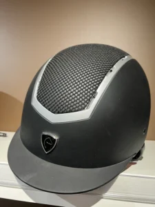 Casque INSERT MESH noir 58/60 EQUITHEME