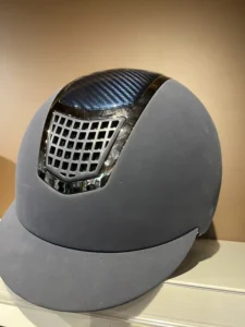 Casque Carbon Professionell 13574 bleu T53/55 HKM