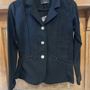Veste de concours Junior MESH noire HKM